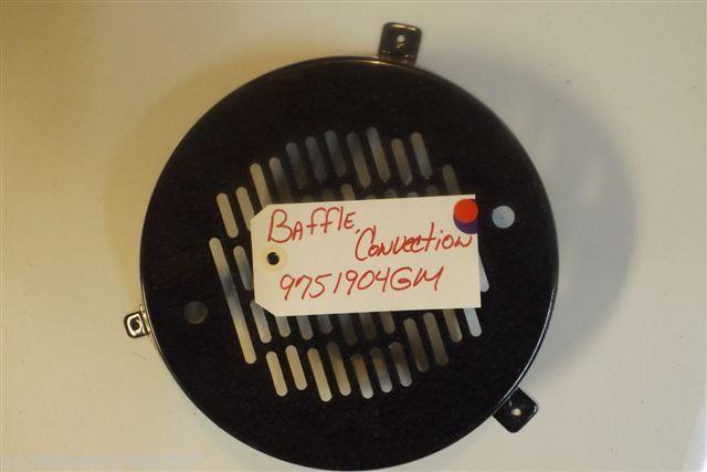 KITCHENAID STOVE 9751904GM Baffle, Convection USED PART KITCHENAID STOVE 9751904GM Baffle, Convection USED PART